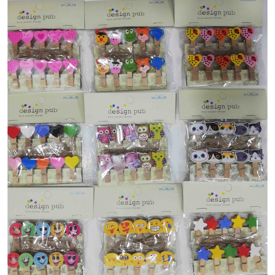 10`lu Şekilli Ahşap Mandallar 3.5cm (10`lu Set-10 Paket) 10`lu Şekilli Ahşap Mandallar 3.5cm (10`lu Set-10 Paket)