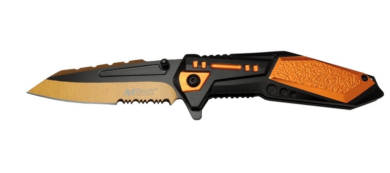 4171 Turuncu Kamp Çakı 21cm - Yarı Otomatik, Kemerlikli, Testere Detaylı 4171 Turuncu Kamp Çakı 21cm - Yarı Otomatik, Kemerlikli, Testere Detaylı