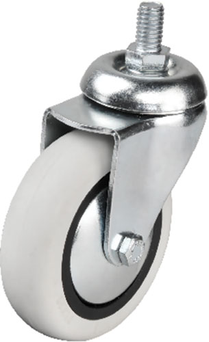 Hts 352 - 75x25 mm PVC Makaralı Vidalı Teker 4 Adet Hts 352 - 75x25 mm PVC Makaralı Vidalı Teker 4 Adet